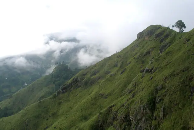 Green slopes in Ella