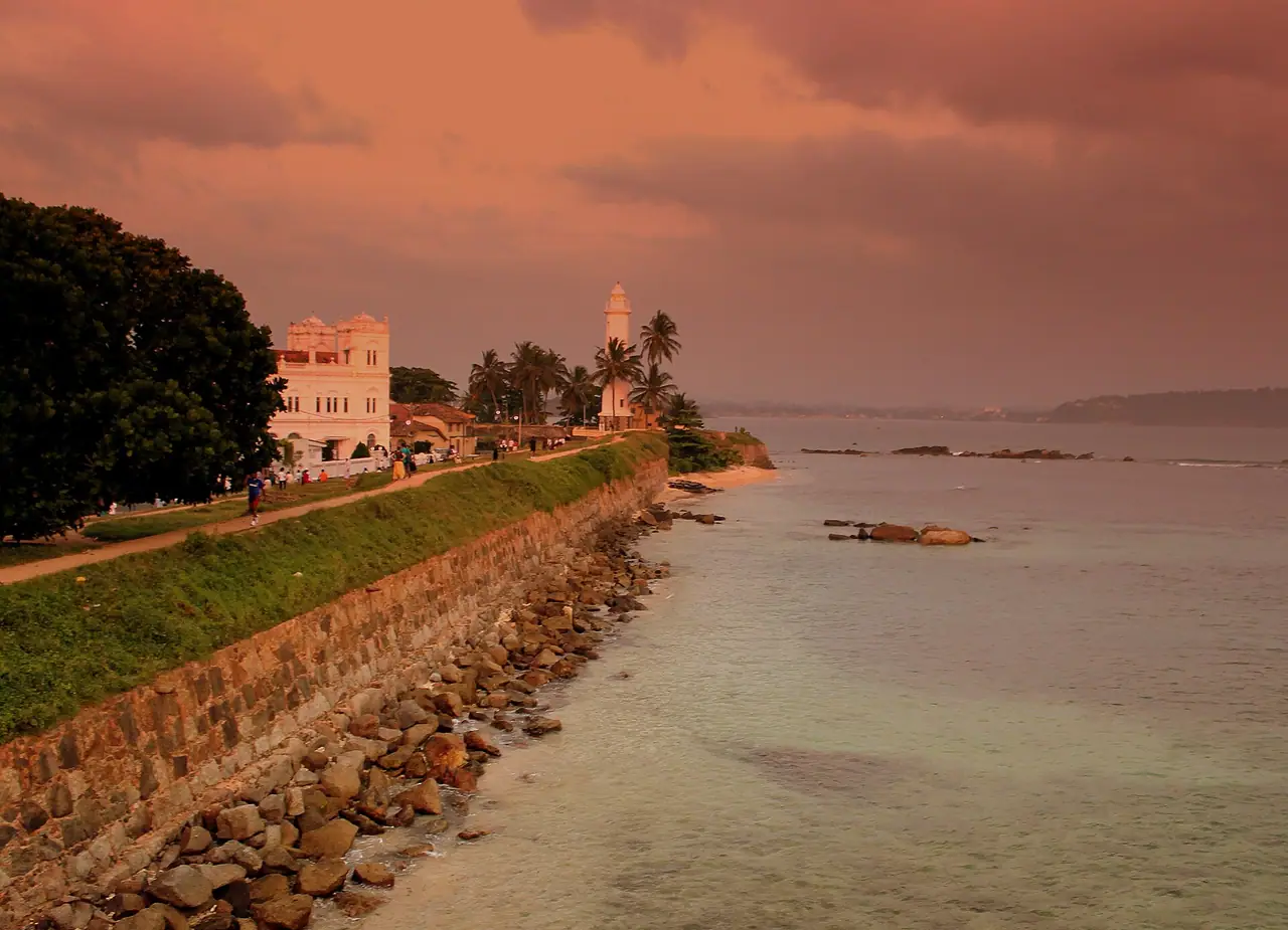 Galle Fort and lighthouse