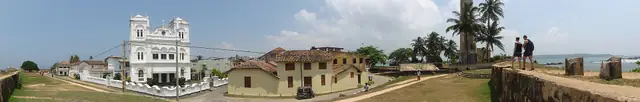 Mosque and lighthouse in Galle Fort