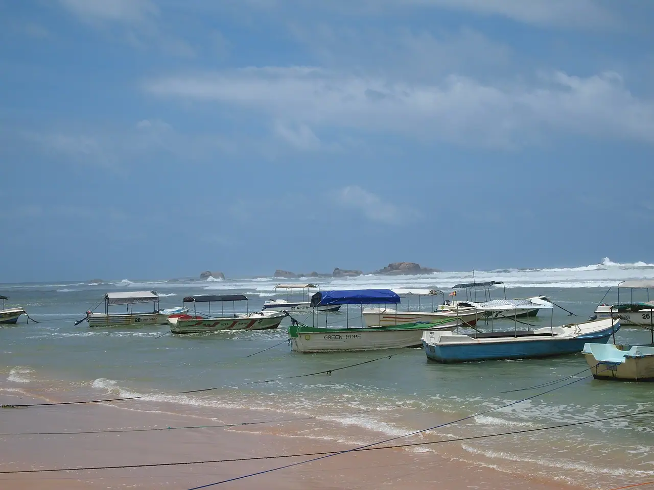 Hikkaduwa coast