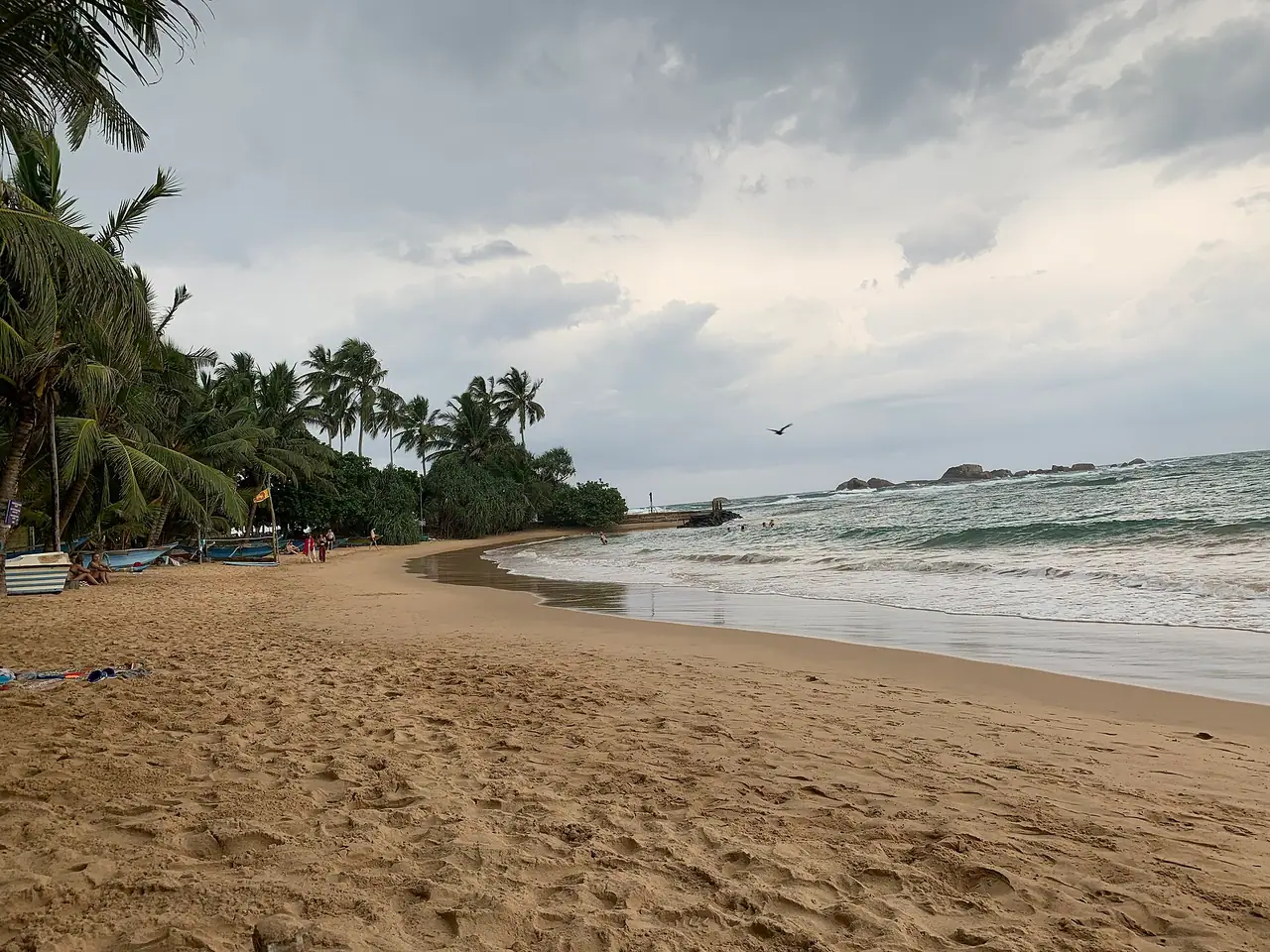 Hikkaduwa beach