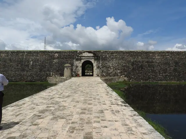 Jaffna Fort walls