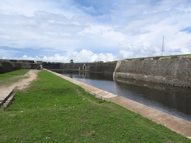 Moat of Jaffna Fort