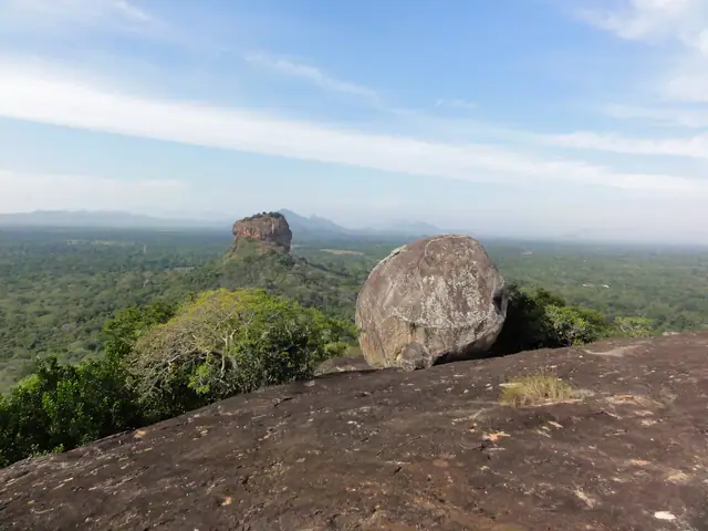 View from Pidurangala rock