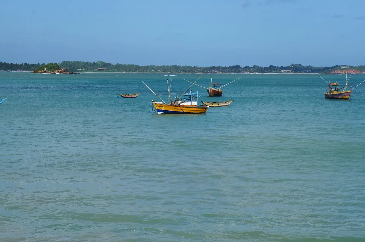 Weligama beach