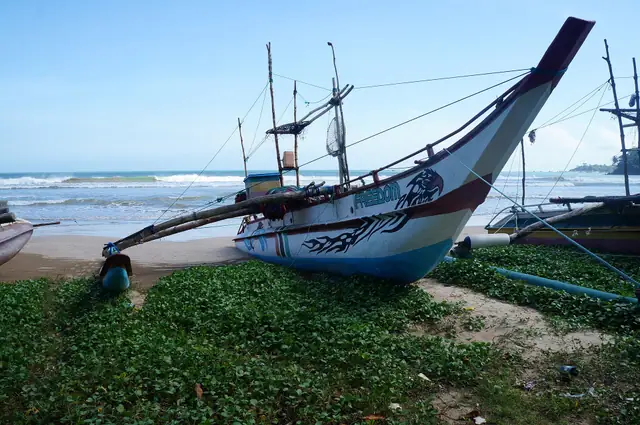 Weligama beach