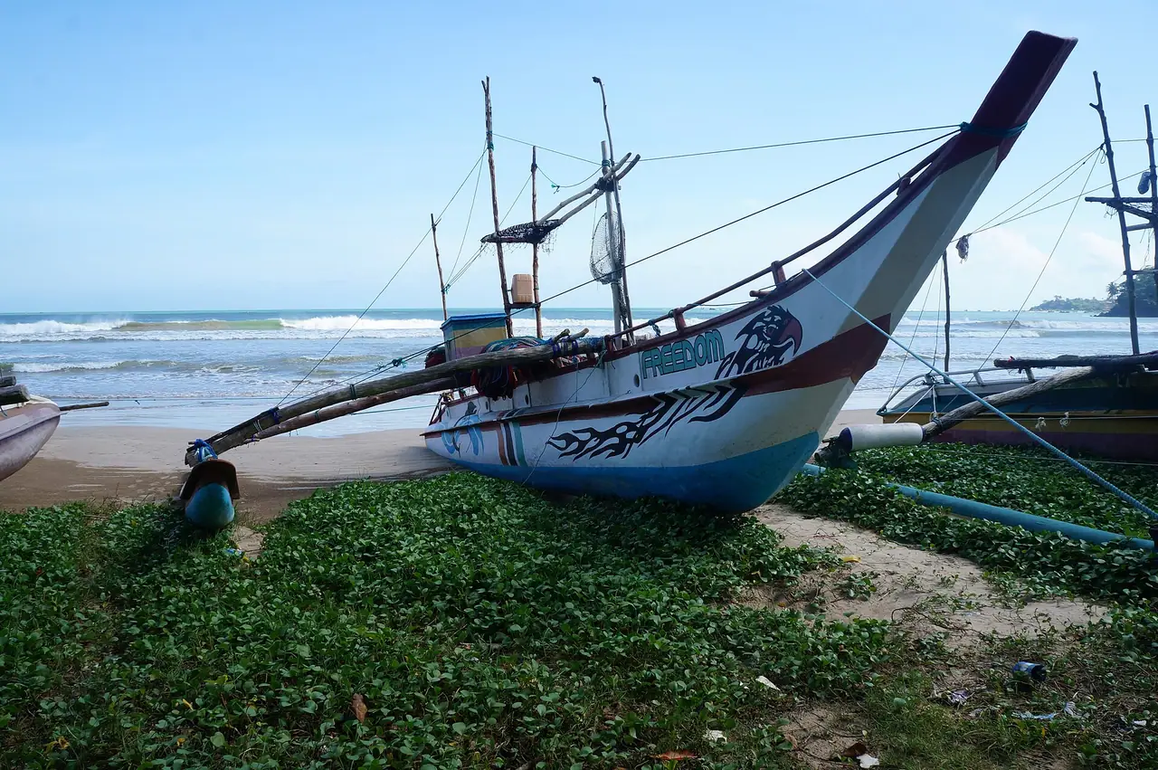 Weligama beach